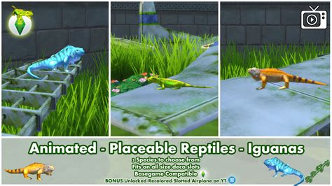 simslots iguana|Mod The Sims .